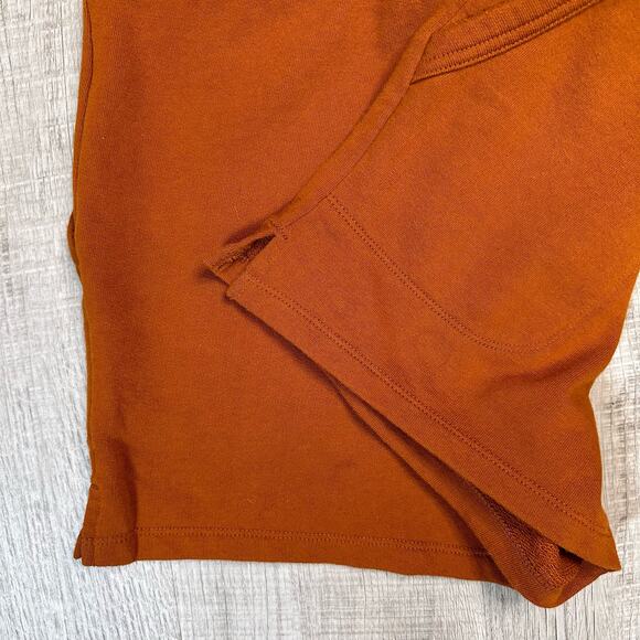 Universal Thread Romper Jumpsuit Shorts Copper/Orange/Rust Terry Women XS V-neck - Picture 11 of 12